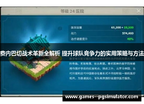 费内巴切战术革新全解析 提升球队竞争力的实用策略与方法